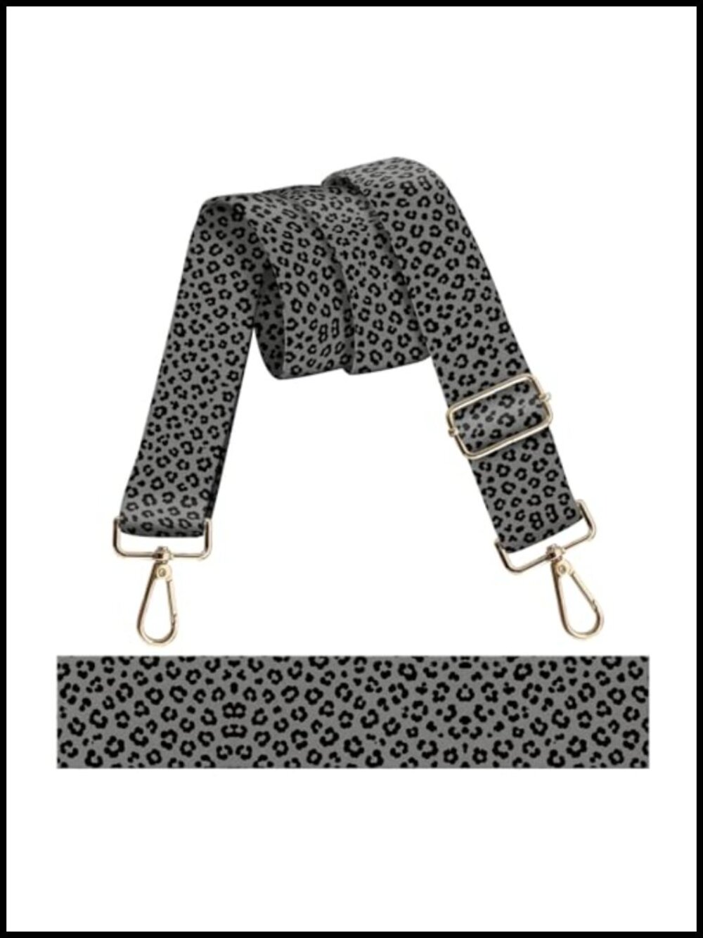 Adjustable Crossbody Purse Strap Replacement 1.5 Inch Wide Polyester